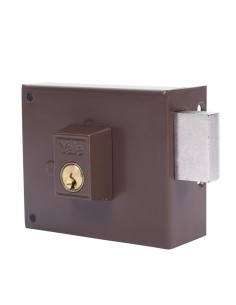 Cerradura sobreponer 120x60mm 125120dhp pintada