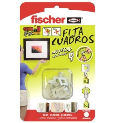 Colgador cuadros 8 piezas