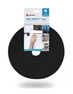 Brida reutilizble® negra ONE-WRAP®