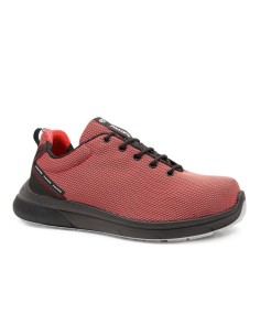 Zapato deportivo seguridad METAL FREE SPORTY S3 rojo
