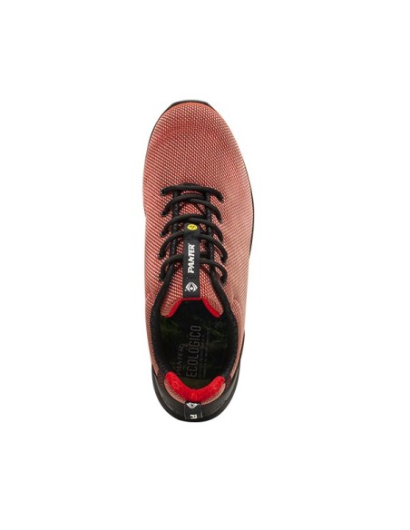 Zapato deportivo seguridad METAL FREE SPORTY S3 rojo