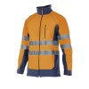 Chaqueta softshell alta visibilidad amarillo/navy 306001