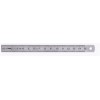 Regla acero inox cromada mate EC Clase II 13 x 05 mm