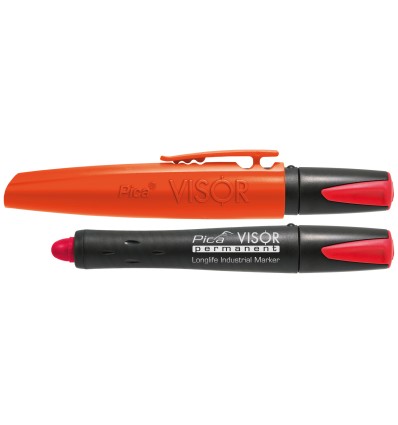 Marcador industrial de larga vida VISOR permanente en blister