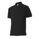 Polo piqué manga corta negro 105502