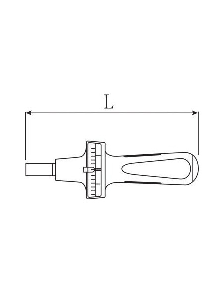 Destornillador dinamométrico TORSIOMETER mod 760