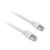 Cable de datos ethernet blanco RJ45 CAT 6 en bolsa