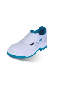 Zapato linea blanca microfibra punta no metal MATRIX S2