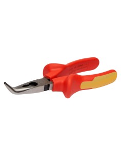 Alicate aislado VDE boca semirredonda curva modelo 613V