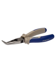 Alicate boca semirredonda curva mango bi-componente modelo 613