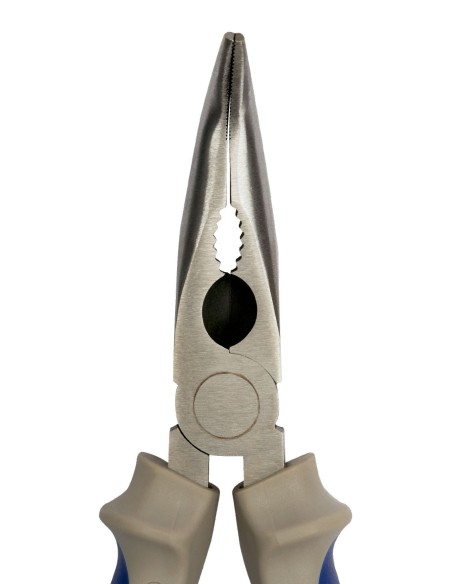 Alicate boca semirredonda curva mango bi-componente modelo 613