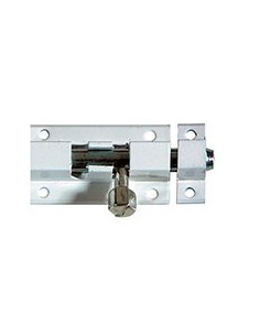 Pasador aluminio D8 blanco