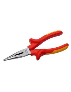 Alicate aislado VDE boca semirredonda modelo 612V