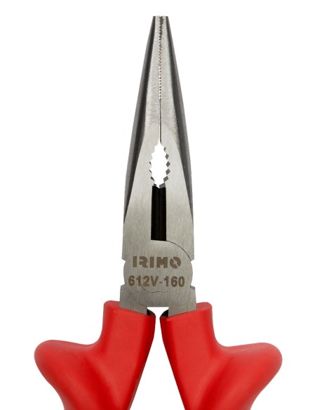 Alicate aislado VDE boca semirredonda modelo 612V