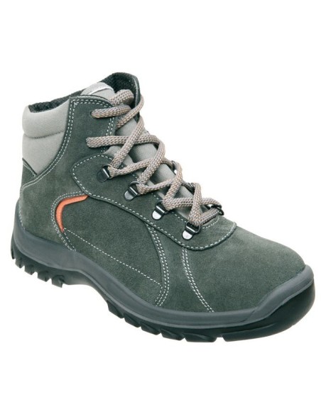 Bota seguridad serraje gris SUPER BREGA S1P