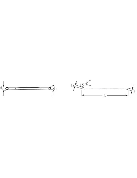 Llave dos bocas estrella HPQ mod 220