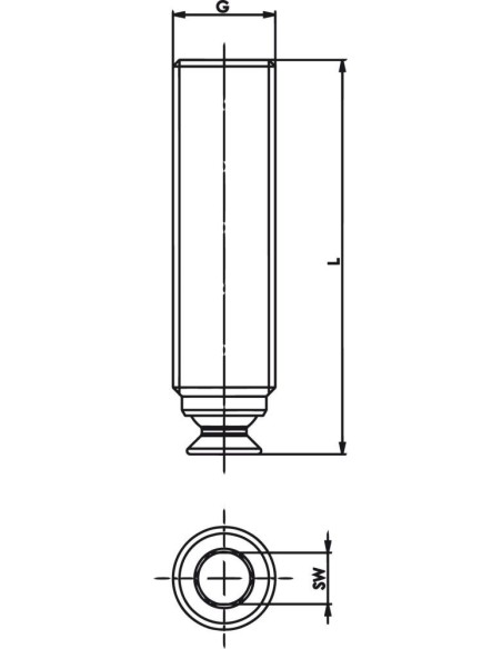 Tornillo de presión de punta esférica 7600S