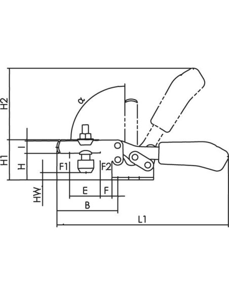 Tensor horizontal 6830 antiestático tamaño 0