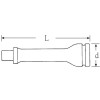 Alargadera impacto 1" mod 859