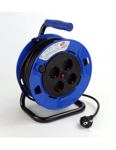 Enrollacables eléctrico 3x15 4 bases 4000W