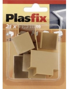 Canaleta eléctrica 21x11mm PVC