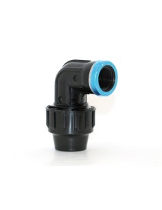 Codo riego 90° polipropileno FIT rosca Hembra