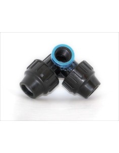 Codo 90° polipropileno FIT esquina rosca Hembra