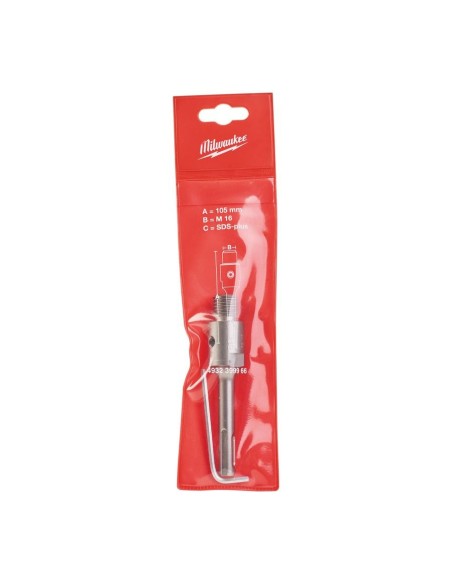 Husillo SDS-PLUS para corona TCT M-16