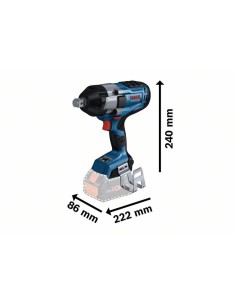 Llave impacto 3/4" GDS 18V-1050 HC BITURBO