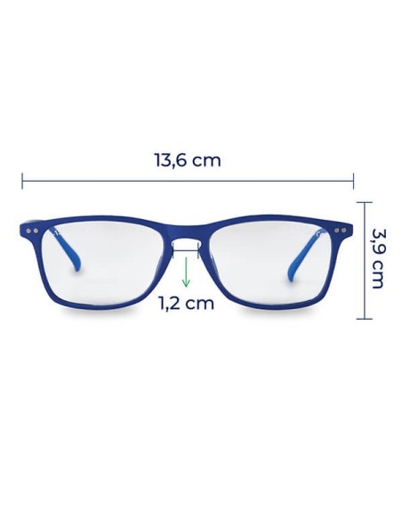 Gafa con filtro luz azul mod G01 azul