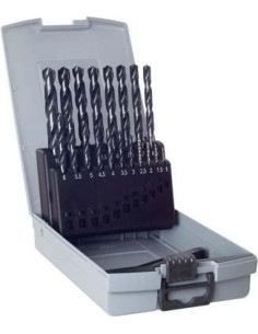Juego broca espiral DIN338 HSS rectificado tipo N