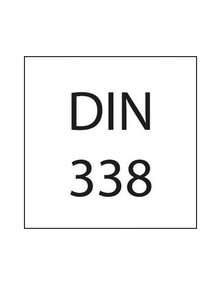 Juego broca espiral DIN338 HSS rectificado tipo N
