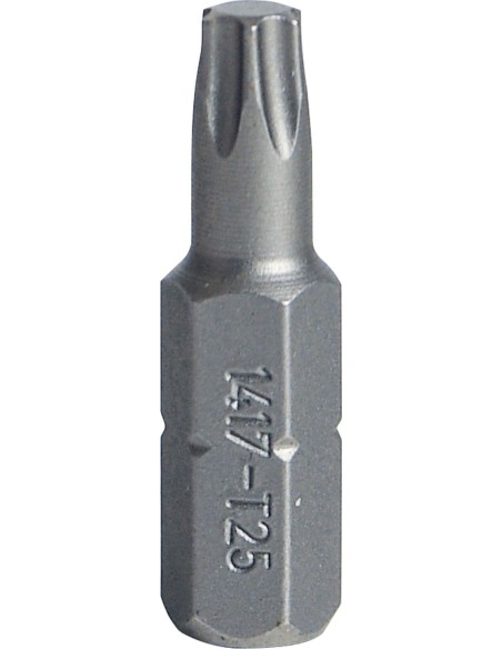 Punta 1/4" huella Torx C 6.3 mod 1410-1421-14303-1435