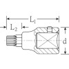 Llave de vaso con punta 3/4" mod 59X