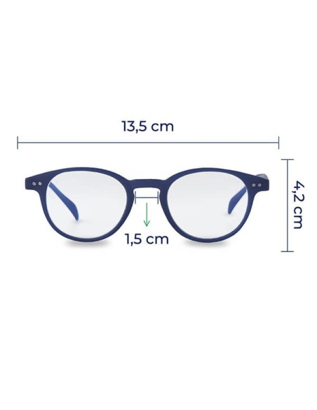 Gafa con filtro luz azul mod C01 azul