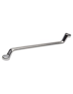 Llave estrella acodadas cromada mate modelo 15