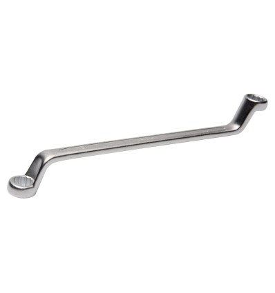 Llave estrella acodadas cromada mate modelo 15