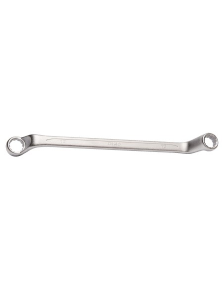 Llave estrella acodadas cromada mate modelo 15