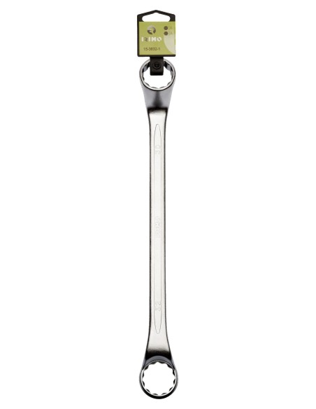 Llave estrella acodadas cromada mate modelo 15