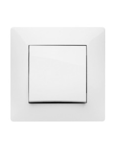 Interruptor eléctrico empotrar conmutador ABS HABITAT 15