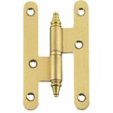 Pernio hierro con remate 100x58 mm cuero