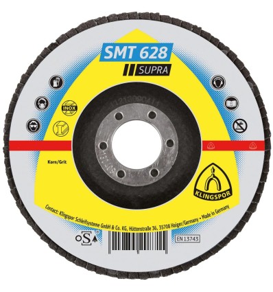 Plato disco laminas SMT628 recto 125mm