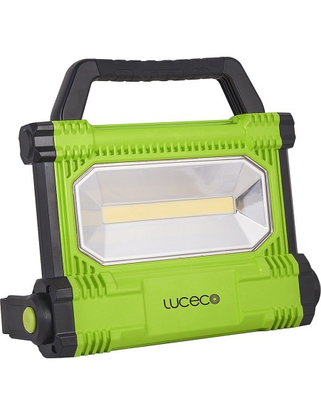 Proyector LED aluminio negro/verde