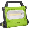 Proyector LED aluminio negro/verde