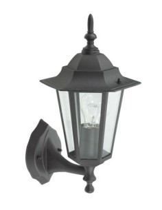 Aplique exterior ascendente metálico E27 60w