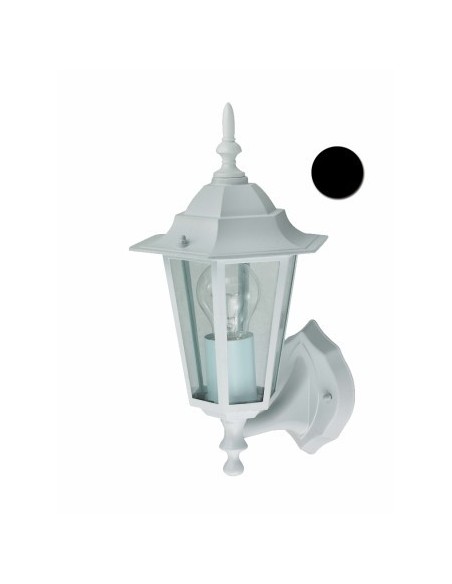 Aplique exterior ascendente metálico E27 60w