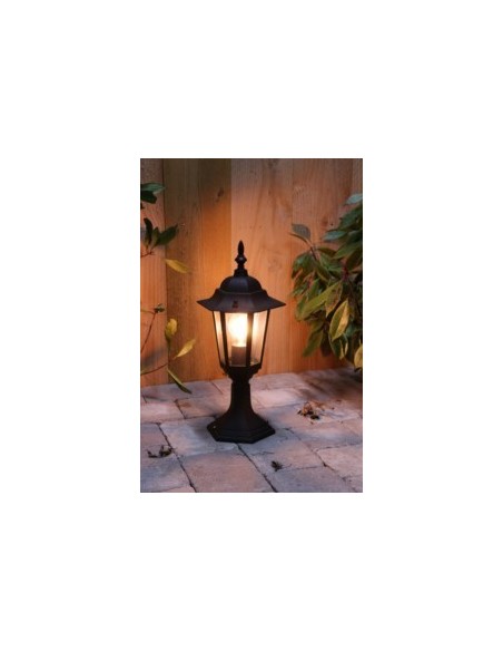 Farol exterior sobremuro metálico E27 60w