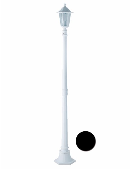 Farol exterior 1 foco aluminio 17 m E27 60w