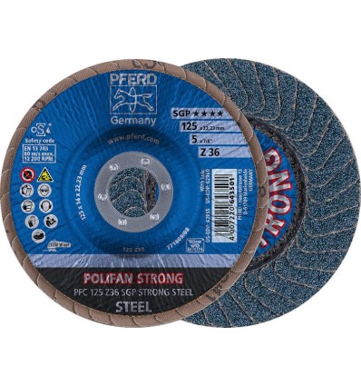 Disco abrasivo de láminas Z 36SGP STRONG 125mm