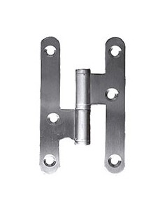 Pernio sin remate 100x58 mm inoxidable